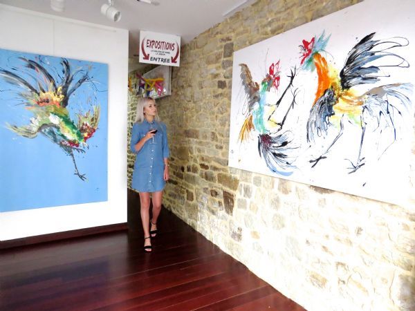 Galerie de peinture -Art Contemporain -Auray-Golfe du Morbihan - Bretagne