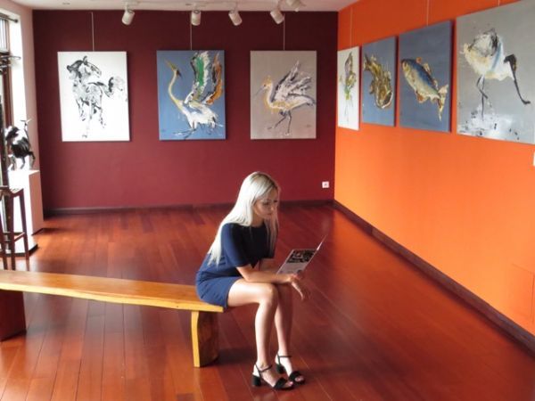 Galerie de peinture -Art Contemporain -Auray-Golfe du Morbihan - Bretagne