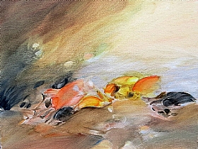 Michel Politzer, Aube Colorée I - Peintures