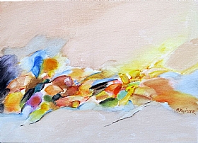 Michel Politzer, Aube Colorée III - Peintures